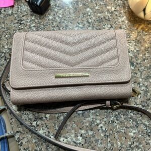 Steve Madden Taupe Wristlet Clutch